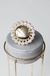 Anel Flor de Strass