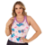 Blusinha Feminina Suede Regata Estampadas - comprar online