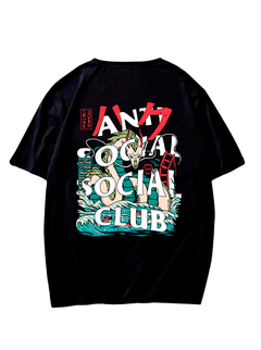 Camiseta Anti-Social Oversized - comprar online