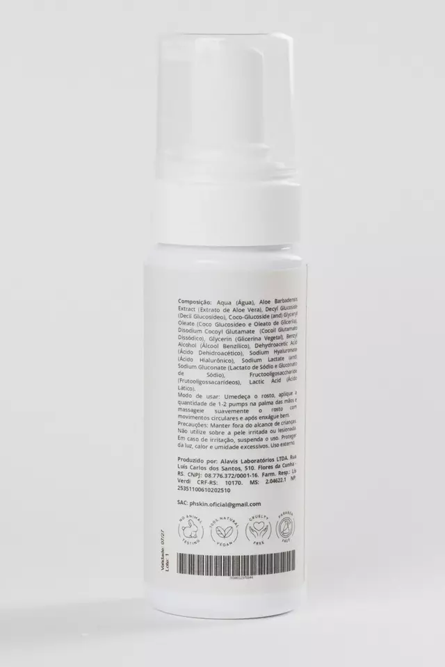 Espuma de Limpeza Facial PH Skin - cuidado di&aacute;rio