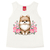 Conjunto Infantil Feminino Cachorrinho com Flores - comprar online
