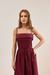 Vestido vinho - comprar online