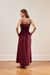 Vestido vinho