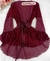 Robe em Tule - Marsala Liso