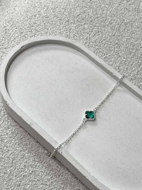 Pulseira Trevo Verde
