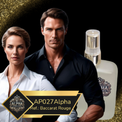 Perfume AP027 Alpha – Inspirado no Baccarat Rouge - comprar online