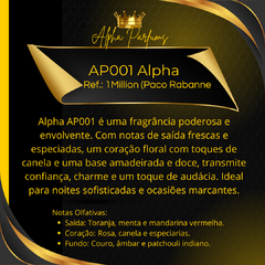 AP001 Alpha - Inspirado no One Million - comprar online