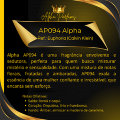 Perfume AP094 Alpha – Inspirado no Euphoria - comprar online