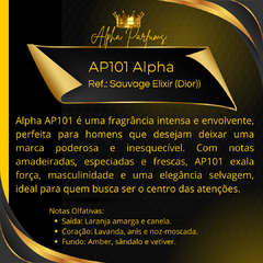 Perfume AP101 Alpha - Inspirado no Sauvage Elixir - comprar online