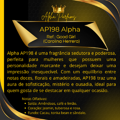 Perfume AP198 Alpha – Inspirado no Good Girl (Carolina Herrera) - comprar online