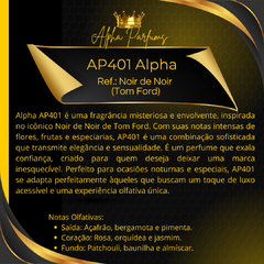 AP401 Alpha - Inspirado no Noir de Noir (Tom Ford) - comprar online