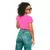 Camisa Feminina Baby Look Lisa na internet