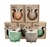 MATE RAICES BEIGE CON BOMBILLA - comprar online