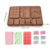 Molde Silicona Chocolate Tableta Corazón CraqueladMolde de Silicona para Chocolate Tableta Corazón Craquelada – ¡Crea Tabletas y Mini Chocolatines Ori - tienda online