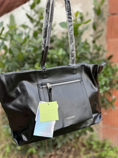 Cartera Negra Trendy - comprar online