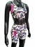 Conjunto sublimado camuflado rosa