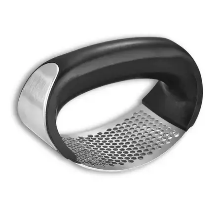 Espremedor Amassador de Alho Inox - Praticidade e Limpeza para Cozinha!
