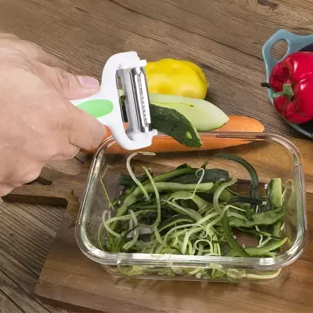 Descascador 3 em 1 - Legumes Frutas e Verduras