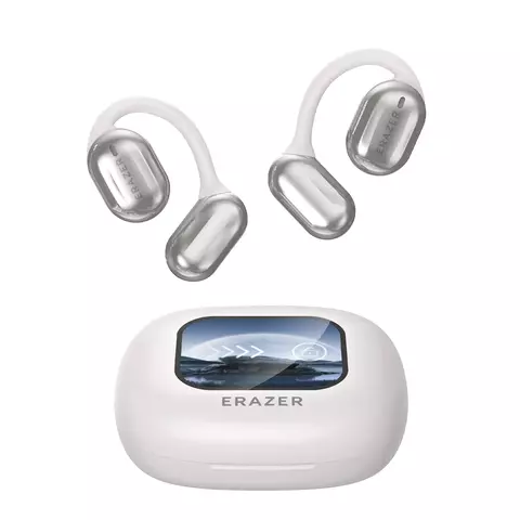 Fones de Ouvido Lenovo-Erazer XP2 – Bluetooth 5.4, Design Esportivo com Gancho Aberto, Tela Colorida e Controle Inteligente