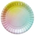 Plato pastel multicolor 18.7 cm