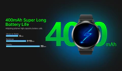 Smartwatch DM90 AMOLED 1.73” | Diseño Distinguido con malla de metal y Funciones Inteligentes en internet