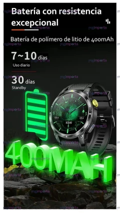 Reloj Smartwatch Nx18pro Gps Integrado Amoled HD Llamadas Bluetooth 3ATM - comprar online