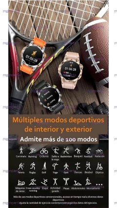 Reloj Smartwatch Nx18pro Gps Integrado Amoled HD Llamadas Bluetooth 3ATM - DOS CLICS