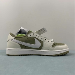 Imagem do Travis Scott x Air Jordan 1 Low Golf Neutral Olive
