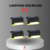 Lámpara solar LED x4