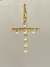 Medalha cruz de pérola