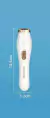 Depilador feminino elétrico recarregável intimo axilas sobrancelha buço 3 em 1 ds11634 - comprar online