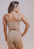 Short tradicional meryl nude camurça - comprar online