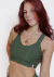 Top camilla verde croco