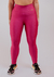 Calça legging tradicional marsala