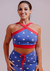 Top brenda meryl estampado