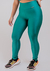 Calça legging tradicional verde galapós