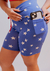 Short com bolso cós alto meryl estampado - comprar online
