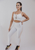 Calça legging tradicional branco na internet