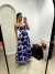 Vestido tropical azul - comprar online
