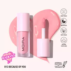 RUBOR LIQUIDO LOVE STEADY LIQUID BLUSH MOIRA en internet