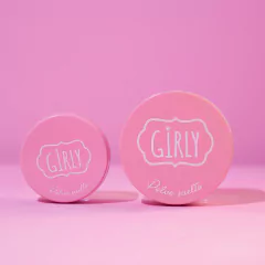 Polvo suelto rosado girly – 03 Mini - comprar en línea