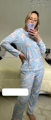 pijama manga larga conejito