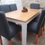 Juego de Comedor con Mesa Tapa Paraíso y 4 Sillas - Estilo Natural y Elegancia Personalizada