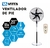 Ventilador De Pie VITTA Con Control Remoto 20 Pulgadas 3 Velocidades