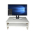 Suporte Duplo Para Monitor Em Mdf Branco - loja online