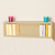 Nicho Retangular Decorativo 70x15x15 Natural - comprar online