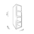 Nicho Garrafeiro Natural Em Mdf - comprar online