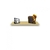 Prateleira Simples 50x20cm Com Borda Natural (MDF)