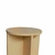 Banco Tampo Redondo 45cm Em Mdf Natural - loja online