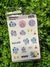 Cartela de Adesivos - BT21 Mang